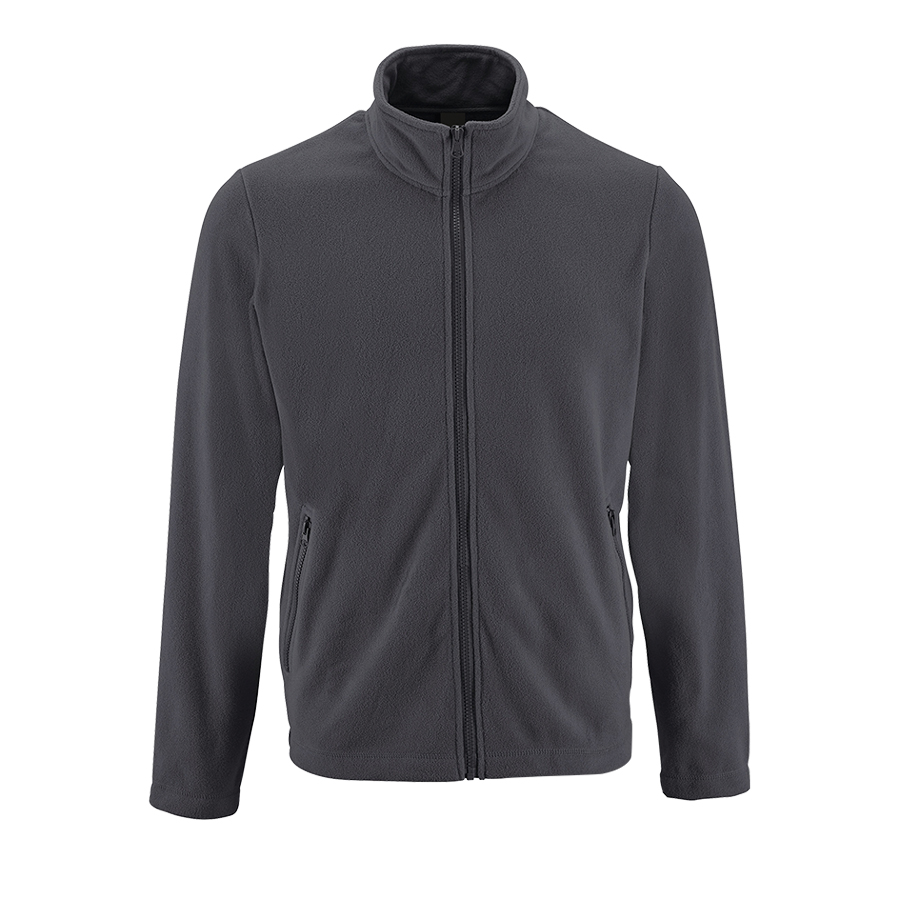 Толстовка на молнии мужская NORMAN MEN, темно-серый_M, 100% п/э, 220 г/м2 Толстовка на молнии мужская NORMAN MEN, темно-серый_M, 100% п/э, 220 г/м2