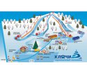 Наружная реклама на горнолыжной базе Ключи в Новосибирске