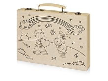 Набор для рисования в чемодане с рисунком