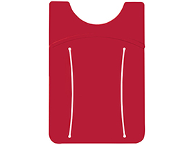 Картхолдер для телефона с отверстием для пальца