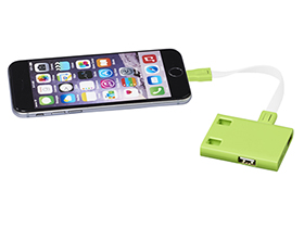 USB Hub и кабели 3 в 1