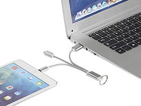 Кабель для зарядки «Metal» 3-в-1