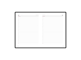 Ежедневник недатированный А4 «Sidney Nebraska»