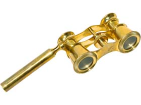 Набор: лорнет, ручка-роллер, трэвел-портмоне на молнии