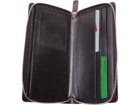 Набор: лорнет, ручка-роллер, трэвел-портмоне на молнии