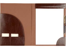 Папка-портфолио с блокнотом А5