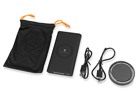 Портативное беспроводное зарядное устройство «Force», 8000 mAh