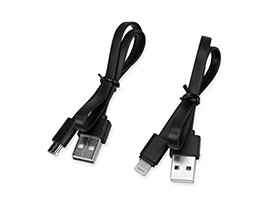 Портативное зарядное устройство с подсветкой логотипа «Faros», soft-touch, 4000 mAh