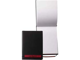 Подарочный набор: блокнот дизайнерский А6, ручка шариковая