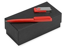 Подарочный набор Qumbo с ручкой и флешкой
