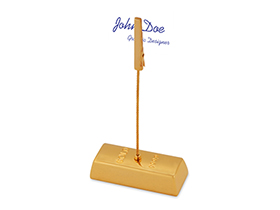 Держатель для документов «Слиток золота»