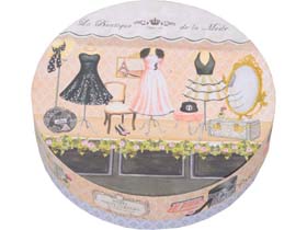 Набор  десертных тарелок «Высокая мода»