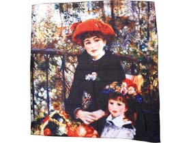 Набор «Ренуар. Терраса»: платок, складной зонт