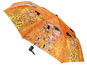 Набор «Климт. Поцелуй»: платок, складной зонт
