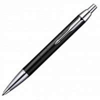 Ручка шариковая IM Premium Matt Black, M, синий стержень