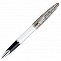 Ручка - роллер Carene Contemporary White ST F черный стержень